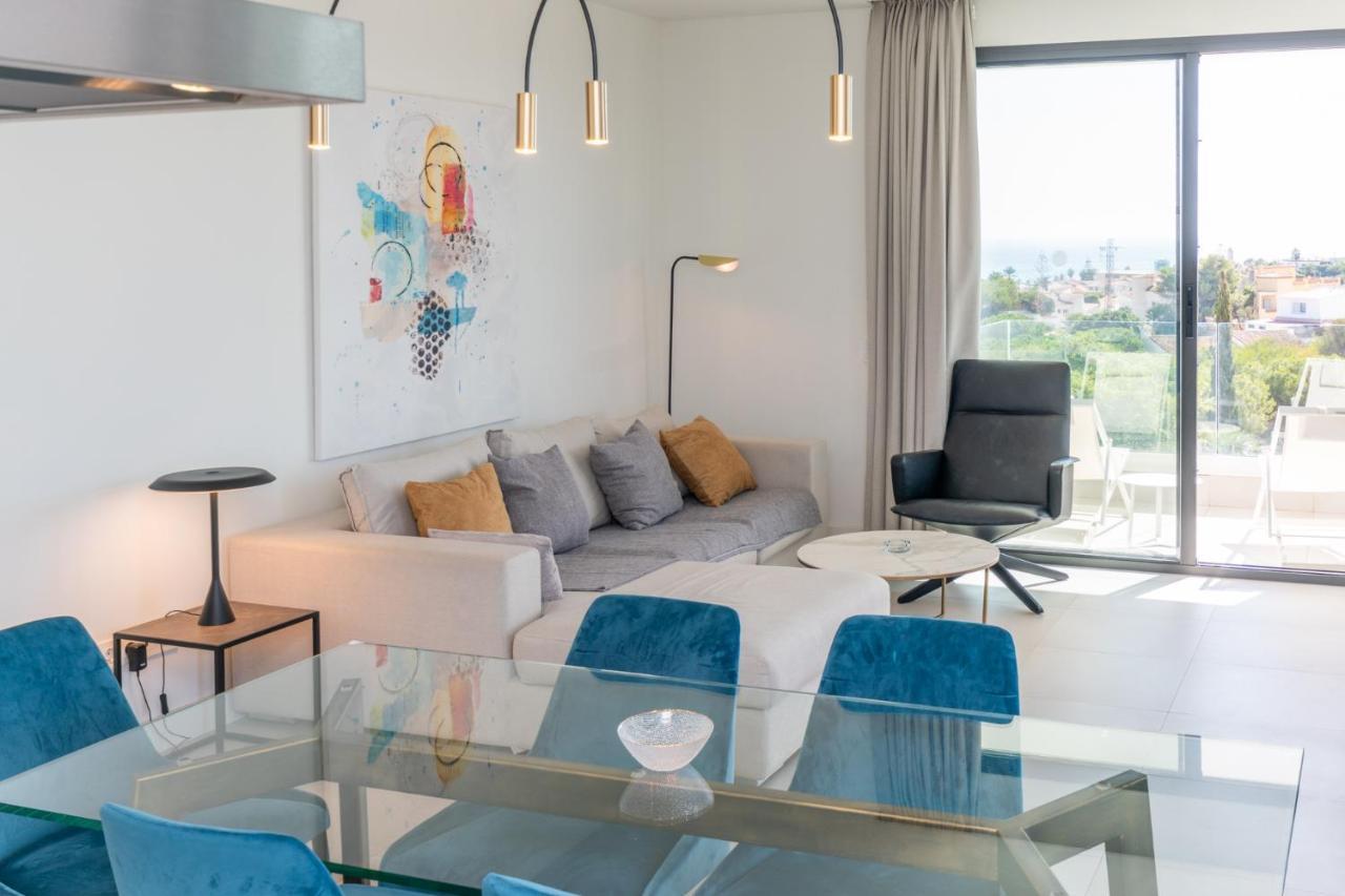 Appartement 2Br Luxury - Santa Barbara Heights, Good Wifi & Ac à La Cala De Mijas Extérieur photo
